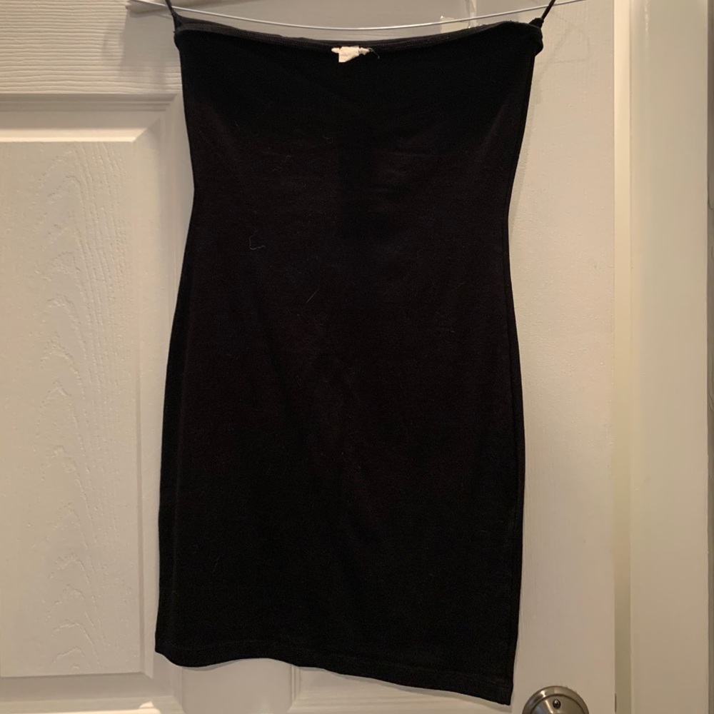 Strapless dress
